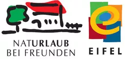 Logos der Tourismusorganisationen Naturlaub bei Freunden und Eifel Tourismus AG